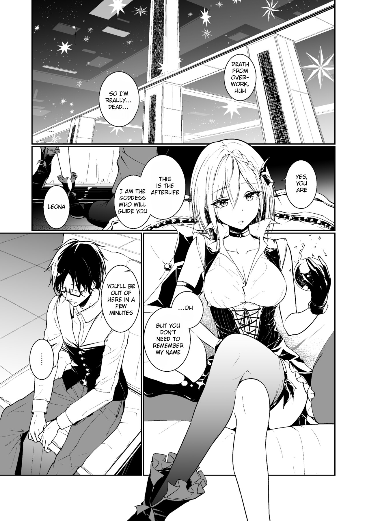 Hentai Manga Comic-Good Morning from a Goddess 1-Read-3